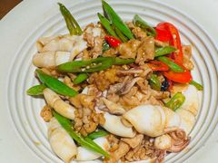 海兔炒肉片-KŌNG胶东小馆(华熙店)