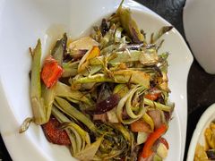 树头花炒腊肉-喜洲翰林餐厅(董家百年老宅店)