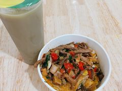 牛肉腰花二合一豆皮-周记热干面豆皮大王(桃花东街店)