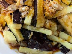 蛤蜊肉拌茄子-华春餐馆(鱼山路店)