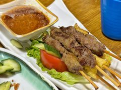 沙爹牛肉串-热浪岛马来餐厅