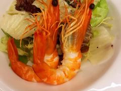 低温慢煮对白虾沙拉-悦禧耕岛酒店·指月坞餐厅·旺山特色农家乐