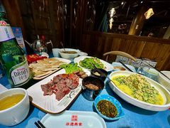 -乔家小院•非遗驴肉•本地小海鲜(滨河路店)