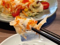 温泉蛋蟹肉沙拉-炙柒Sekinana·精致料理 烧鸟·铁板烧(海上世界店)