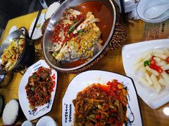 双椒鱼头-回家湘菜馆(浮山后店)