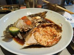 -草家酱蟹炭火烤肉店(珲春南路一店)