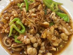 酱爆鱿鱼-海滨假日渔家海鲜
