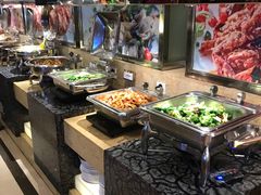 自助取餐区-芭菲盛宴·环球美食(锦城万达广场店)