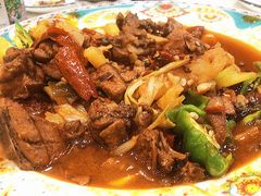 新疆沙湾大盘鸡-巴依老爷新疆美食(清华东门店)