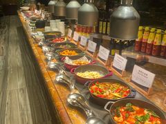 自助取餐区-万达瑞华酒店美食汇自助餐厅(楚河汉街店)