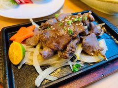 铁板薄烧牛舌套餐-王鼎精致料理铁板烧(世博源店)
