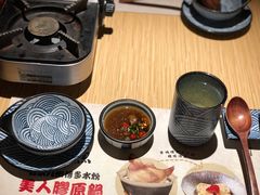 餐具摆设-舞漁日料美人胶原锅(陆家嘴中心店)