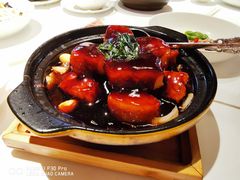 石锅烹银鳕鱼-玫瑰厅上海菜(兴国路店)