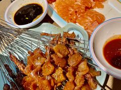 -街角等你.大连海鲜烧烤.经典铁板海鲜串(西安路店)