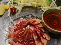 三年金钱火腿配大理手撕乳扇-泓0871臻选云南菜·味庄
