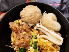 芥蓝牛肉炒饭-今日炊牛·潮汕牛肉火锅(华采天地店)