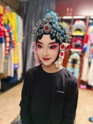 -胭脂猫京剧摄影