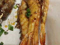 -山野的朋友露营炭火烤肉