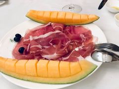 意大利24个月帕尔玛火腿配甜瓜-casamosaico卡萨马可意大利餐厅