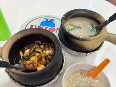-长城砂煲田鸡粥