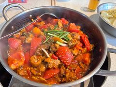 -贵州辣子鸡番茄鸡