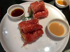 红米脆皮鲜虾肠-蝴蝶里·粤菜·点心(滨江龙湖店)