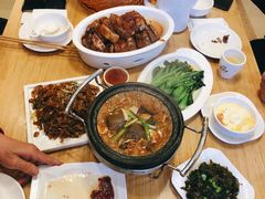 石锅自磨黑豆腐-粤仔湾砂锅粥(广益哥伦布店)
