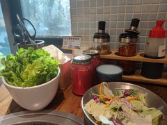 -明洞阿姨·韩式酱蟹烤肉·创意料理(三元桥店)