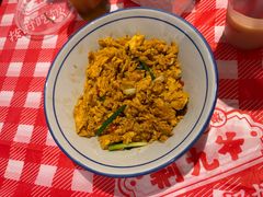 香醋炒土鸡蛋-荆九爷爆炒桥头三嫩(夫子庙店)