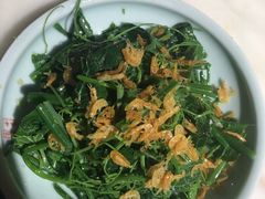 香酥虾皮丝瓜尖-小吊梨汤·北京菜·烤鸭(鸟巢店)