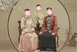 -时光纪亲子全家福照相馆(静安店母女写真父母纪念照)