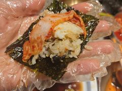 -草家酱蟹炭火烤肉店(珲春南路一店)