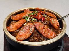 石锅腊味粉丝-狮王府淮扬菜(老门东店)