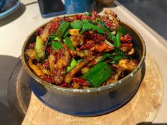 宫爆板筋-山石榴·贵州菜(丰盛里店)