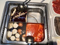 番茄锅底-海底捞火锅(威高广场店)