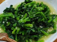 蒜泥炒菜心-红灯笼龙凤饭店(宁波老字号店)