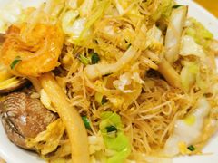 海鲜炒粉干-丁记盐蘸牛肉·新杭菜(河东路店)