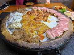 -老姐石板烧烤+铜炭火锅(总店)