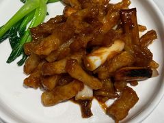 葱烧蹄筋-梅飞酒家(名辉豪庭店)