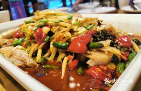 Stir-fried Catfish with Young Ginger