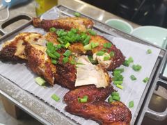 绿茶葱香烤鸡-绿茶餐厅(崇文门新世界店)