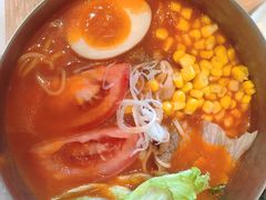 肥牛炼番茄线食-火山屋台(新街口店)