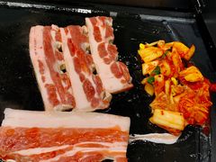 韩时招牌鲜五花肉-韩时烤肉(丰科万达广场店)