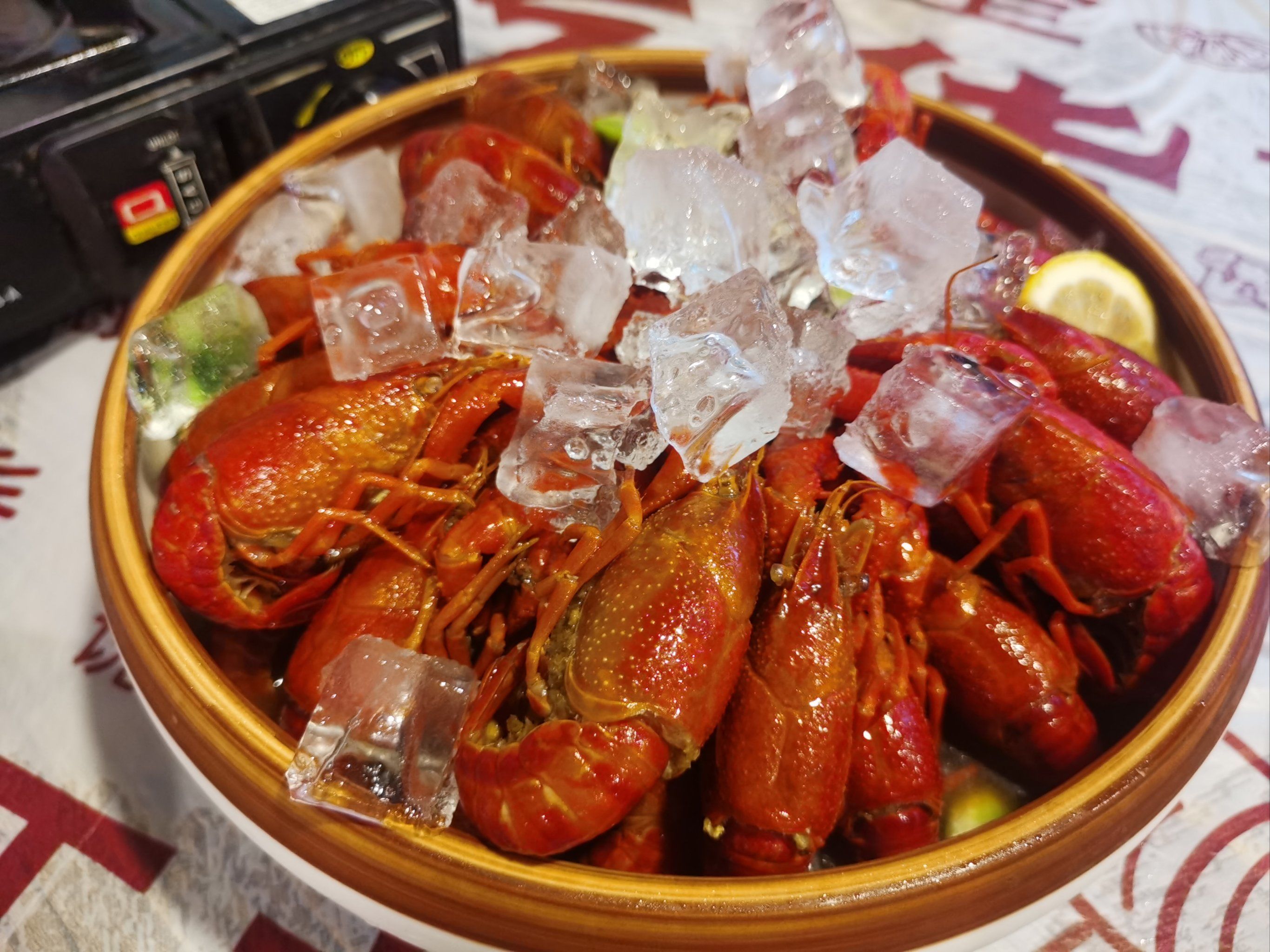 冰镇芥末小龙虾爽爽嘟