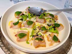 烟熏帝王鱼薄片-壳里西餐厅Coquille Seafood Bistro(蒙自路店)