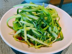 炝炒鸡毛菜-日上三甘(三里屯店)