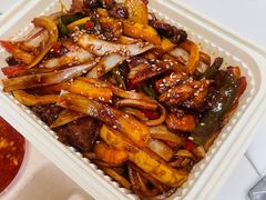 牛肉炒乌冬-魏客咖啡(中铁中心店)