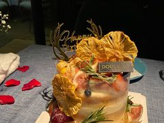 6英寸鲜果香缇裸蛋糕1个-杜哈夫DOUX RÊVE·生日蛋糕(日月光店)