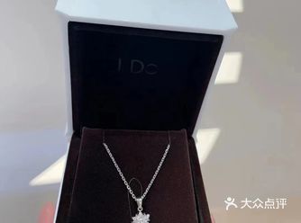 IDo雪花系列项链 雪花悄然地飘落着