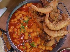 炸鸡配奶油年糕-HOTISLAND海鸡岛·韩国料理(江南西店)